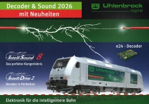 Uhlenbrock 13191 - Neuheitenprospekt Decoder und Sound 2026
